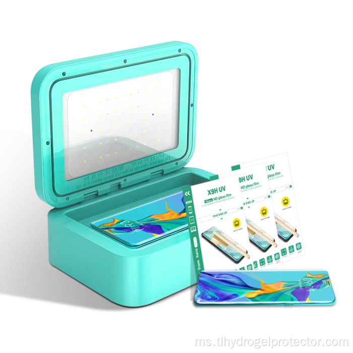 Filem pelindung kaca serat UV untuk telefon melengkung